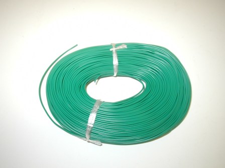 24 Ga. Stranded Hook Up Wire (Green)  $ .12 Per Ft.